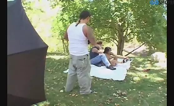 Outdoor Threesome Tangled Love Adventures